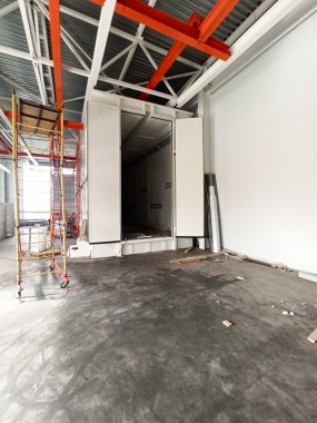 Покрасочный комплекс. Дробеструйные и окрасочно-сушильные камеры SPK, г. Н. Новгород Покрасочный комплекс. Дробеструйные и окрасочно-сушильные камеры SPK GROUP