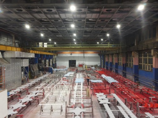 Зона открытой окраски SPK-OPSS-18.21.7 и дробеструйная камера SPK-SBB-15.5, г. Омск Зона открытой окраски SPK-OPSS-18.21.7 и дробеструйная камера SPK-SBB-15.5, г. Омск