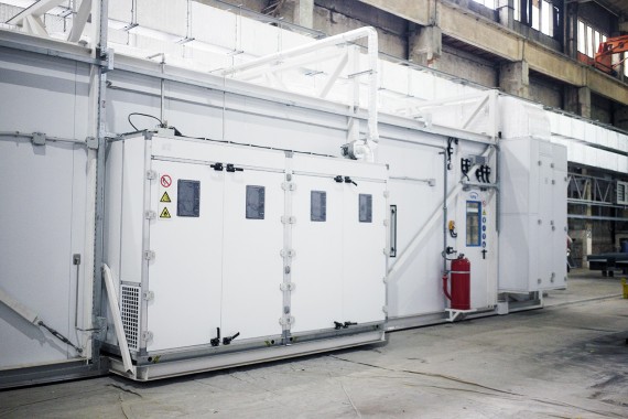 Мобильная окрасочно-сушильная камера SPK-SCB(M) - 14.5.3, г. Н. Новгород Мобильная окрасочно-сушильная камера SPK GROUP