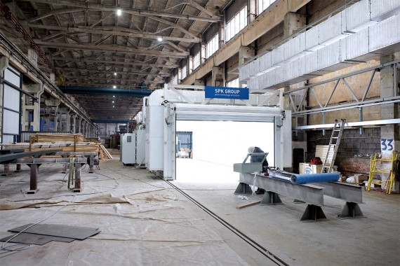 Мобильная окрасочно-сушильная камера SPK-SCB(M) - 14.5.3, г. Н. Новгород Мобильная окрасочно-сушильная камера SPK GROUP