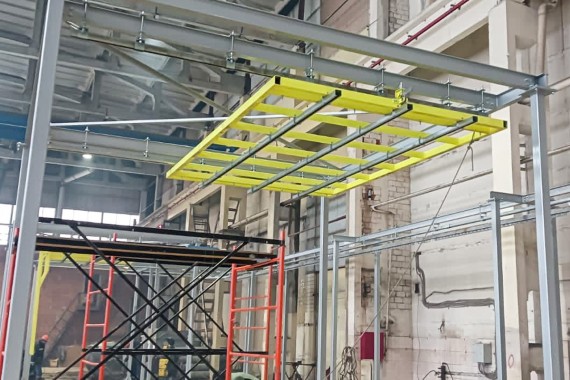 Линия порошковой окраски SPK, г. Одинцово