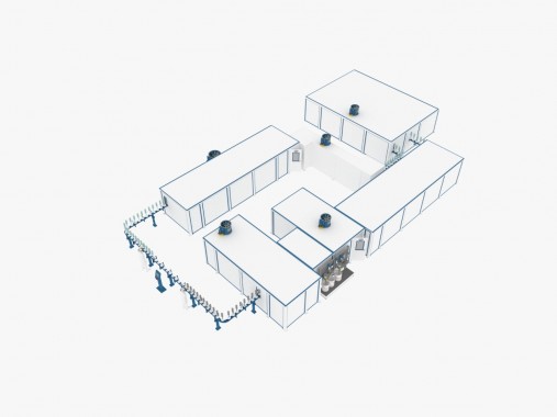 Окрасочная линия SPK GROUP для бутылок