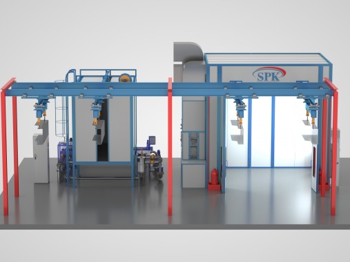 Комплекс подготовки и окраски поверхности SPK – Т 8.12.5 Комплекс подготовки и окраски поверхности SPK GROUP