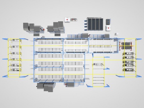 Комплекс подготовки, покраски и сушки для сварных металлоконструкций SPK-37.20.4 Комплекс подготовки, покраски и сушки для сварных металлоконструкций SPK GROUP