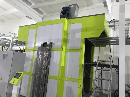 Порошковая окрасочная линия SPK с ручной транспортной системой, респ. Беларусь Порошковая окрасочная линия SPK с ручной транспортной системой, респ. Беларусь