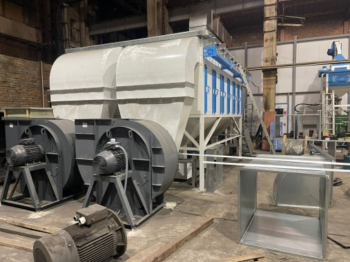 Двухсекционная дробеструйная камера SPK-SBB-15.11.6, г. Новоуральск Двухсекционная дробеструйная камера SPK-SBB-15.11.6, г. Новоуральск