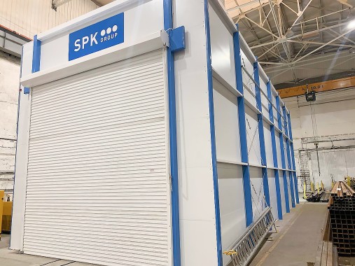 Дробеструйная камера SPK-SBB-15.6.6, г. Челябинск