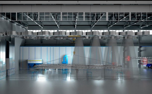 Зона открытой окраски SPK OPSS-13.4 для бурового оборудования Зона открытой окраски SPK GROUP OPSS-13.4 для бурового оборудования