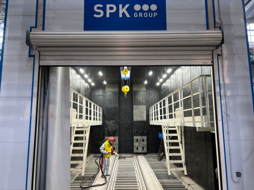 Дробеструйная камера для коммунальной техники SPK-11.5.7, г. Курган
