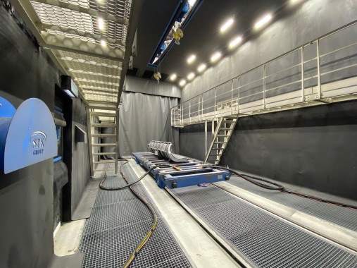 Дробеструйная камера для коммунальной техники SPK-11.5.7, г. Курган Дробеструйная камера для коммунальной техники SPK GROUP