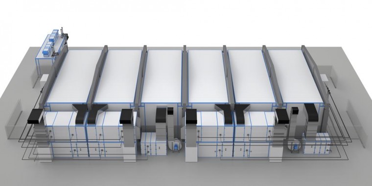 Комплекс SPK для подготовки и окраски каркасов спецтехники Комплекс SPK GROUP для подготовки и окраски каркасов спецтехники