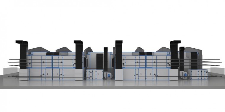 Комплекс SPK для подготовки и окраски каркасов спецтехники Комплекс SPK GROUP для подготовки и окраски каркасов спецтехники