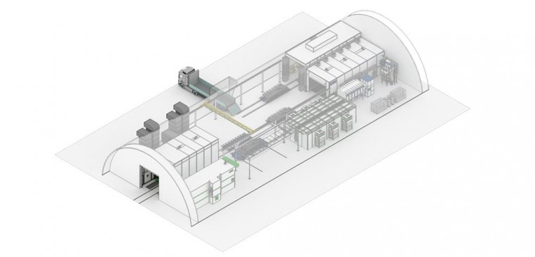 Линия SРК грунтования каркаса и окрашивания корпусов пассажирской техники Линия грунтования каркаса и окрашивания корпусов пассажирской техники SPK GROUP