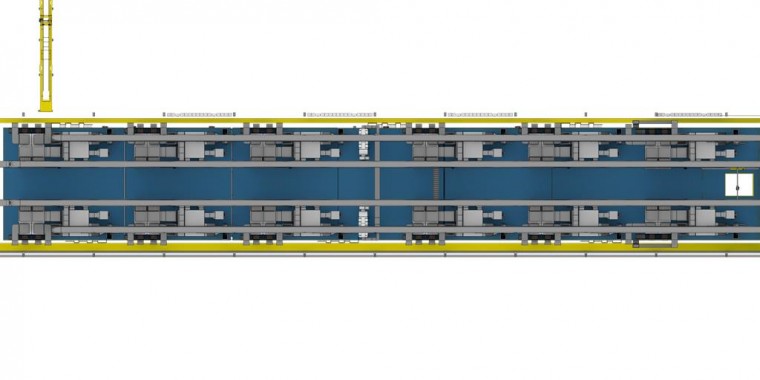 Линия SРК грунтования каркаса и окрашивания корпусов пассажирской техники Линия грунтования каркаса и окрашивания корпусов пассажирской техники SPK GROUP