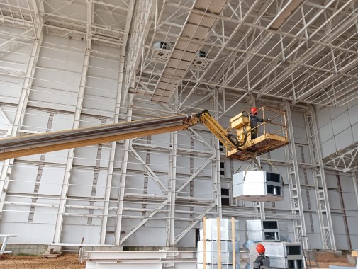 Окрасочная камера для авиации SPK-86.87, г. Минск (Беларусь) Окрасочная камера для авиации SPK-86.87, г. Минск (Беларусь)