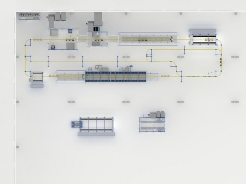 Роботизированная линия подготовки и окраски мостов и АКПП Роботизированная линия подготовки и окраски мостов и АКПП от SPK GROUP