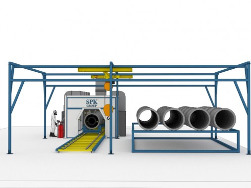 Автоматическая окрасочная камера SPK-SB-9.3.2 Автоматическая окрасочная камера SPK-SB-9.3.2