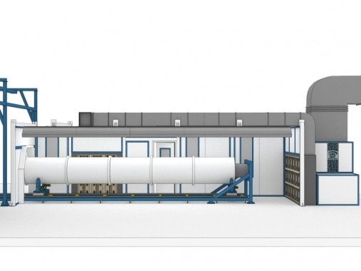 Автоматическая окрасочная камера SPK-SB-9.3.2 Автоматическая окрасочная камера SPK-SB-9.3.2