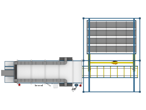 Автоматическая окрасочная камера SPK-SB-9.3.2 Автоматическая окрасочная камера SPK-SB-9.3.2