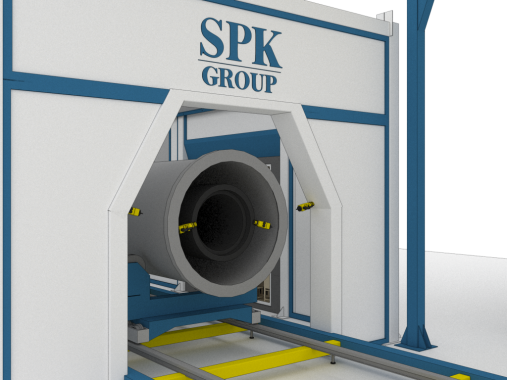 Автоматическая окрасочная камера SPK-SB-9.3.2 Автоматическая окрасочная камера SPK-SB-9.3.2