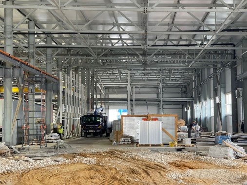 Комплекс камер окрашивания и сушки для автофургонов, полуприцепов, коммунальной и спецтехники в г. Рязань Комплекс камер окрашивания и сушки для автофургонов, полуприцепов, коммунальной и спецтехники в г. Рязань