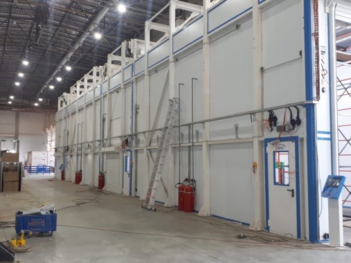 Окрасочно-сушильная камера SPK-30.6.6, г. Курган Окрасочно-сушильная камера SPK-30.6.6, г. Курган