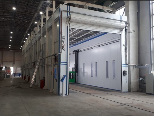 Окрасочно-сушильная камера SPK-30.6.6, г. Курган Окрасочно-сушильная камера SPK-30.6.6, г. Курган