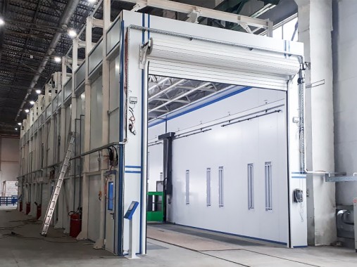 Окрасочно-сушильная камера SPK-30.6.6, г. Курган Окрасочно-сушильная камера SPK-30.6.6, г. Курган