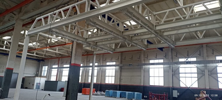 Линия порошковой окраски SPK, г. Урюпинск Линия порошковой окраски SPK, г. Урюпинск