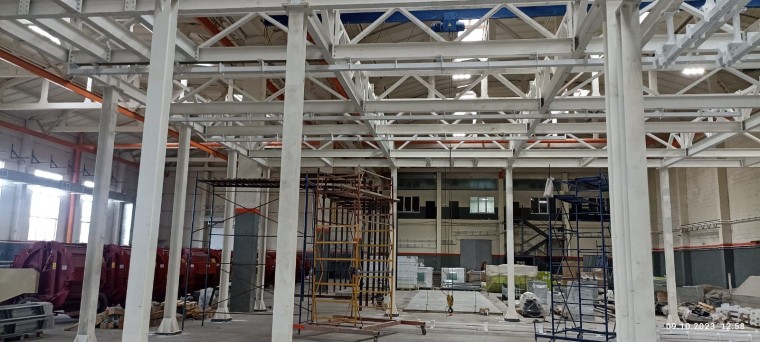 Линия порошковой окраски SPK, г. Урюпинск Линия порошковой окраски SPK, г. Урюпинск