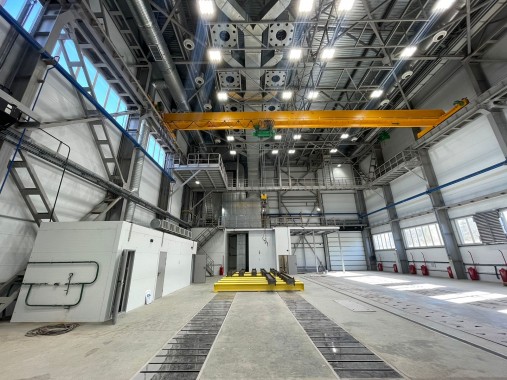 Зона открытой окраски SPK-18.6, г. Магнитогорск Зона открытой окраски SPK GROUP