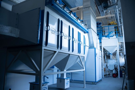 Окрасочно-сушильный комплекс SPK для спецтехники в г. Курган Окрасочно-сушильный комплекс SPK для спецтехники в г. Курган