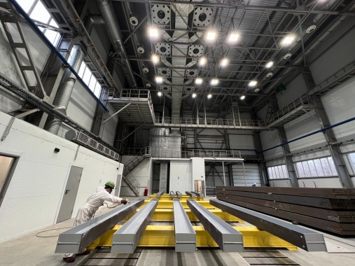 Зона открытой окраски SPK-18.6, г. Магнитогорск Зона открытой окраски SPK GROUP