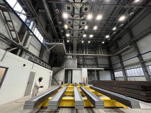 Зона открытой окраски SPK-18.6, г. Магнитогорск Зона открытой окраски SPK GROUP