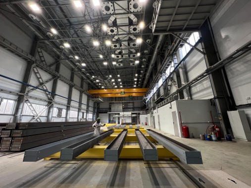 Зона открытой окраски SPK-18.6, г. Магнитогорск Зона открытой окраски SPK GROUP