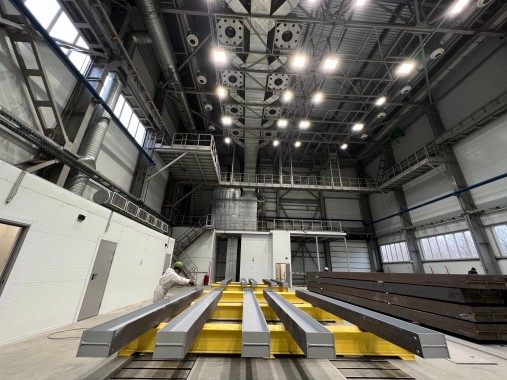 Зона открытой окраски SPK-18.6, г. Магнитогорск Зона открытой окраски SPK GROUP