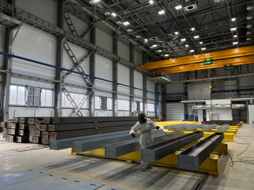 Зона открытой окраски SPK-18.6, г. Магнитогорск Зона открытой окраски SPK GROUP