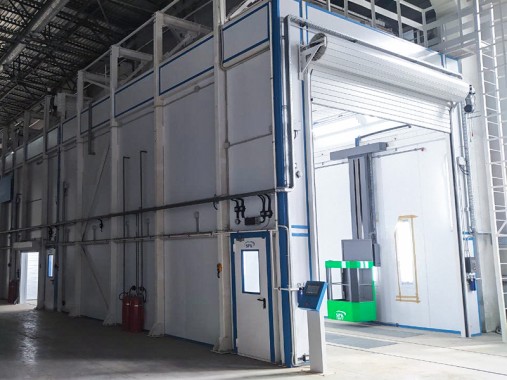 Окрасочно-сушильная камера SPK-30.6.6, г. Курган Окрасочно-сушильная камера SPK-30.6.6, г. Курган