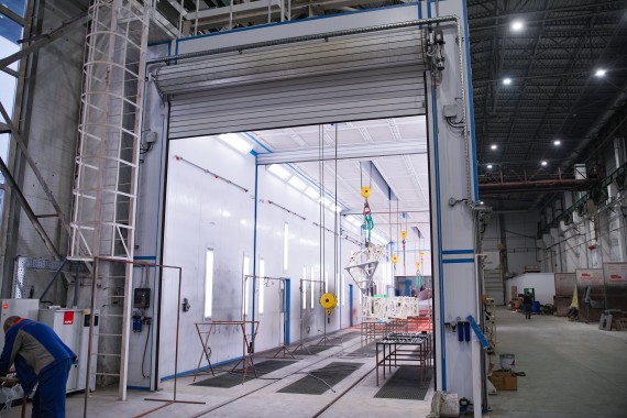 Окрасочно-сушильная камера SPK-30.6.6, г. Курган Окрасочно-сушильная камера SPK-30.6.6, г. Курган