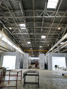 Линия подготовки и покраски рам полуприцепов SPK, г. Елабуга Линия подготовки и покраски рам полуприцепов SPK, г. Елабуга