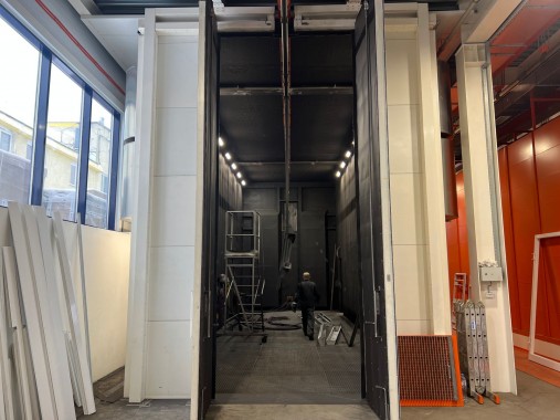 Покрасочный комплекс. Дробеструйные и окрасочно-сушильные камеры SPK, г. Н. Новгород Покрасочный комплекс. Дробеструйные и окрасочно-сушильные камеры SPK GROUP