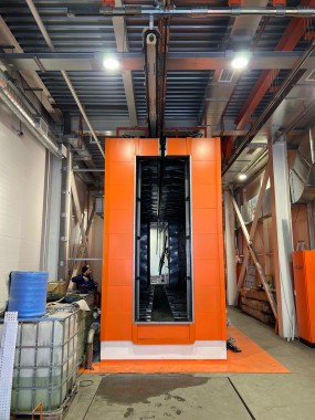 Покрасочный комплекс. Дробеструйные и окрасочно-сушильные камеры SPK, г. Н. Новгород Покрасочный комплекс. Дробеструйные и окрасочно-сушильные камеры SPK GROUP