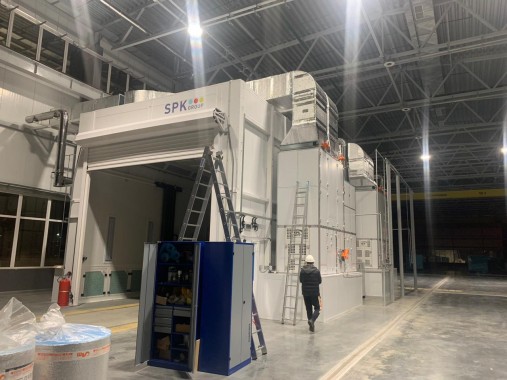 Окрасочно-сушильная камера для сферы машиностроения в респ. Башкортостан Окрасочно-сушильная камера для сферы машиностроения в респ. Башкортостан