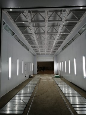 Линия подготовки и покраски рам полуприцепов SPK, г. Елабуга Линия подготовки и покраски рам полуприцепов SPK, г. Елабуга