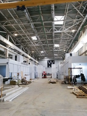 Линия подготовки и покраски рам полуприцепов SPK, г. Елабуга Линия подготовки и покраски рам полуприцепов SPK, г. Елабуга