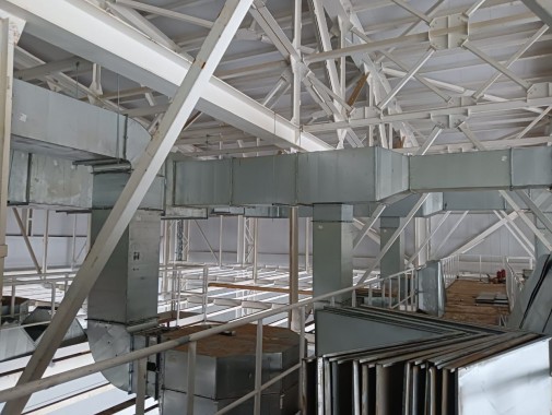 Окрасочная камера для авиации SPK-86.87, г. Минск (Беларусь) Окрасочная камера для авиации SPK-86.87, г. Минск (Беларусь)