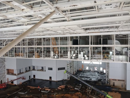 Окрасочная камера для авиации SPK-86.87, г. Минск (Беларусь) Окрасочная камера для авиации SPK-86.87, г. Минск (Беларусь)