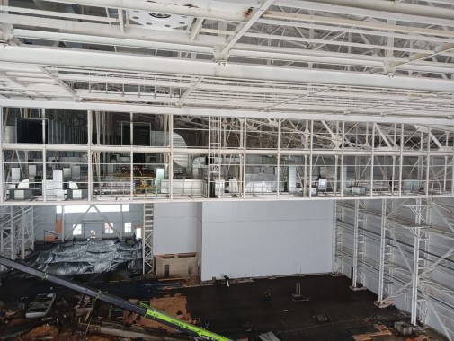 Окрасочная камера для авиации SPK-86.87, г. Минск (Беларусь) Окрасочная камера для авиации SPK-86.87, г. Минск (Беларусь)