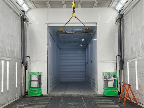 Комплекс камер окрашивания и сушки для автофургонов, полуприцепов, коммунальной и спецтехники в г. Рязань Комплекс камер окрашивания и сушки для автофургонов, полуприцепов, коммунальной и спецтехники в г. Рязань