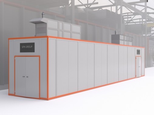 Линия подготовки и окраски специальных автомобилей SPK GROUP Линия подготовки и окраски специальных автомобилей SPK GROUP